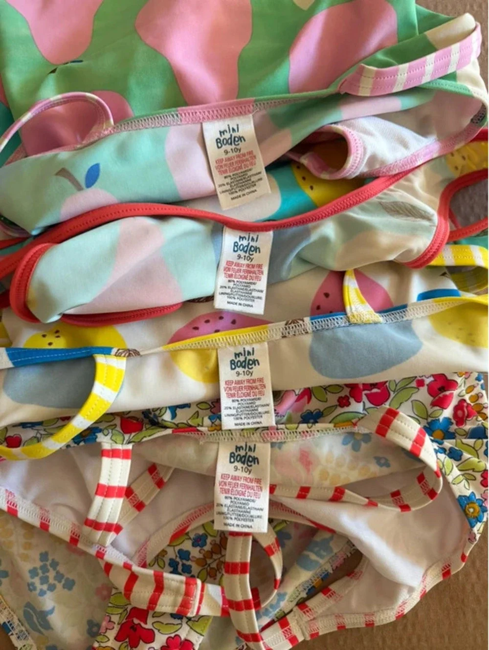 Mini Boden 9-10yo Swim Bundle